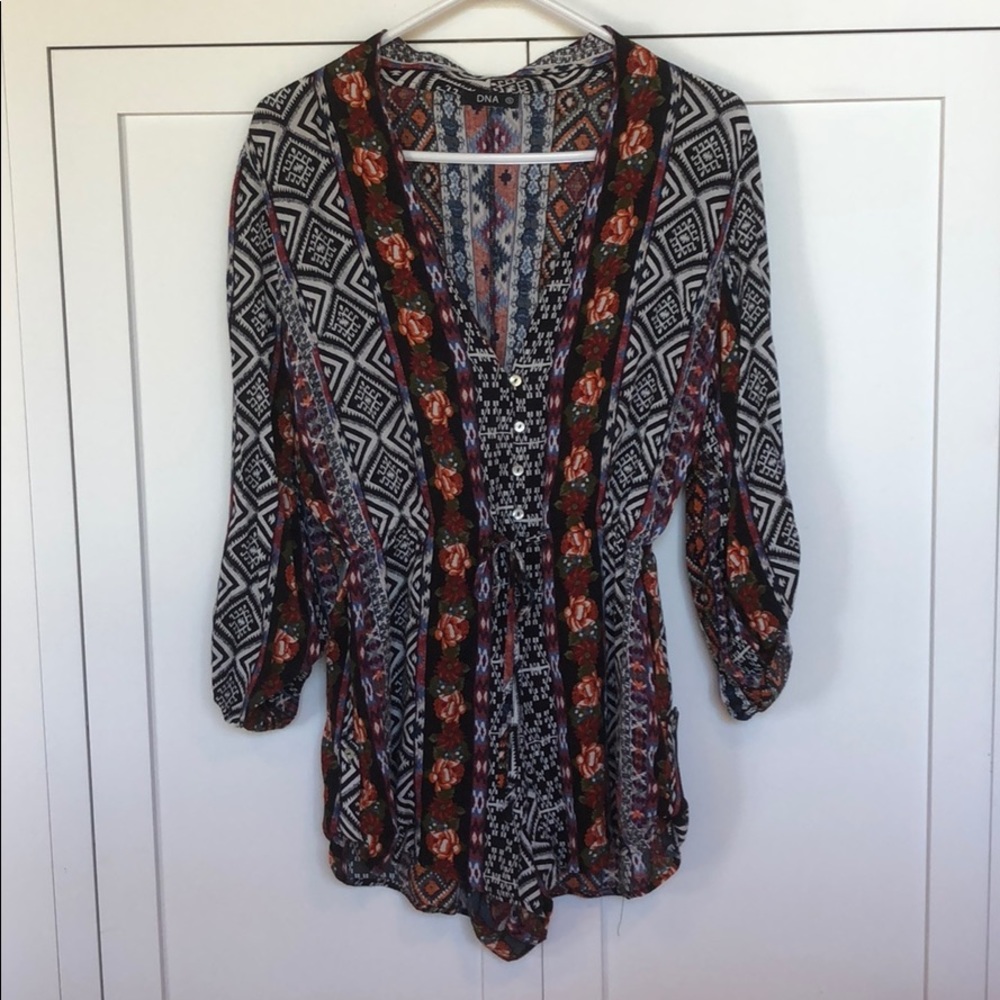 V-neck Romper